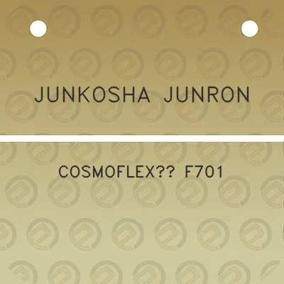 junkosha-junron-cosmoflex-f701