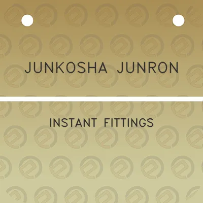 junkosha-junron-instant-fittings