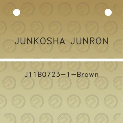 junkosha-junron-j11b0723-1-brown