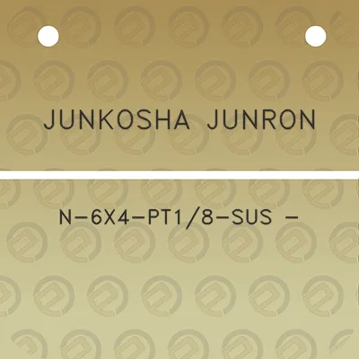 junkosha-junron-n-6x4-pt18-sus