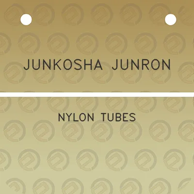 junkosha-junron-nylon-tubes