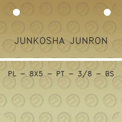 junkosha-junron-pl-8x5-pt-38-bs