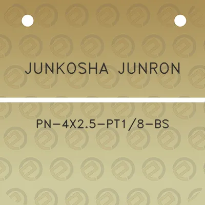 junkosha-junron-pn-4x25-pt18-bs