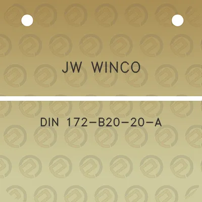 jw-winco-din-172-b20-20-a