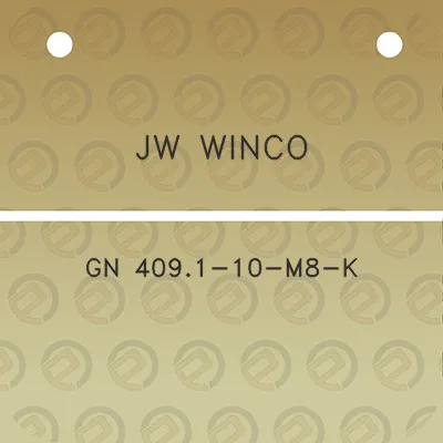 jw-winco-gn-4091-10-m8-k