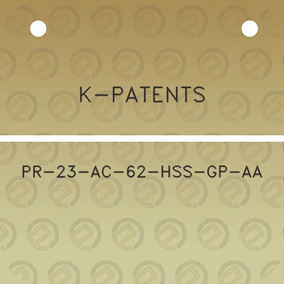 k-patents-pr-23-ac-62-hss-gp-aa