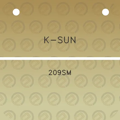 k-sun-209sm