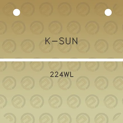 k-sun-224wl