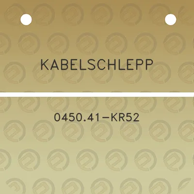 kabelschlepp-045041-kr52