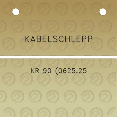 kabelschlepp-kr-90-062525