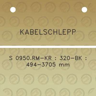 kabelschlepp-s-0950rm-kr-320-bk-494-3705-mm