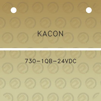 kacon-730-1qb-24vdc