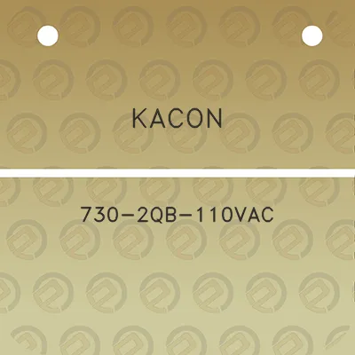 kacon-730-2qb-110vac