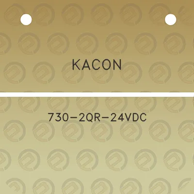 kacon-730-2qr-24vdc