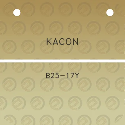 kacon-b25-17y