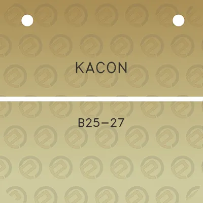 kacon-b25-27