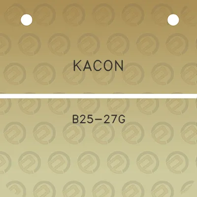 kacon-b25-27g