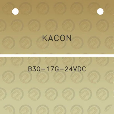 kacon-b30-17g-24vdc