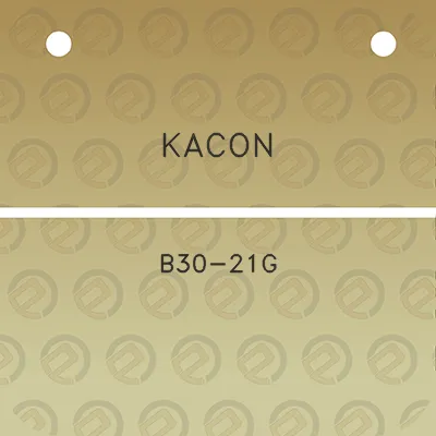 kacon-b30-21g