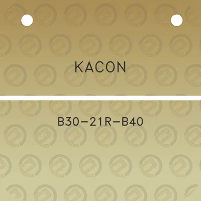 kacon-b30-21r-b40