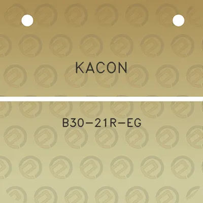 kacon-b30-21r-eg