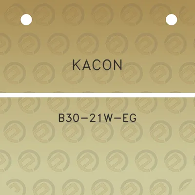 kacon-b30-21w-eg