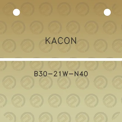 kacon-b30-21w-n40