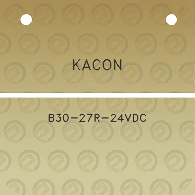 kacon-b30-27r-24vdc