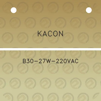 kacon-b30-27w-220vac