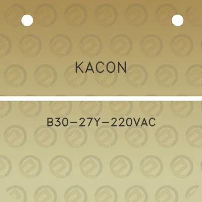 kacon-b30-27y-220vac