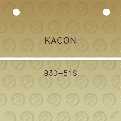 kacon-b30-51s