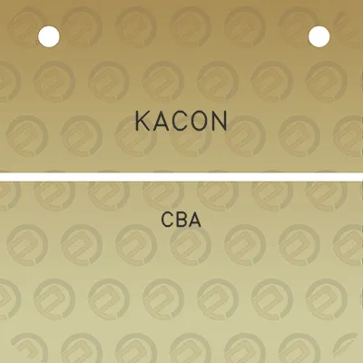 kacon-cba