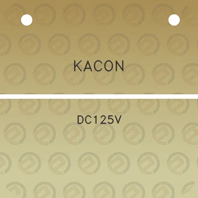 kacon-dc125v