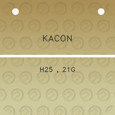 kacon-h25-21g