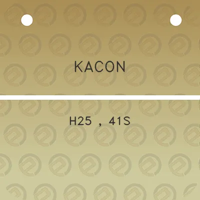 kacon-h25-41s