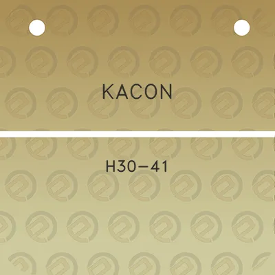 kacon-h30-41