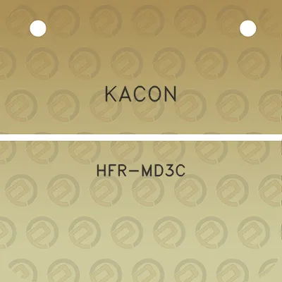 kacon-hfr-md3c