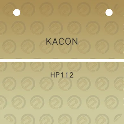 kacon-hp112