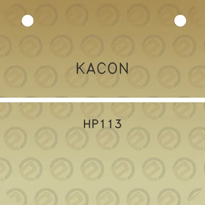 kacon-hp113