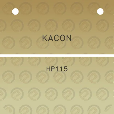 kacon-hp115