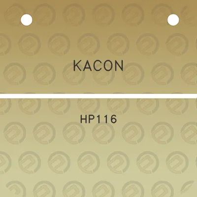 kacon-hp116