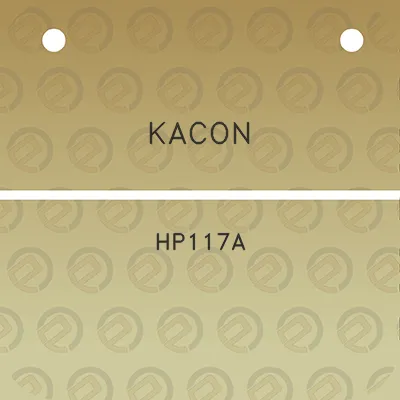 kacon-hp117a