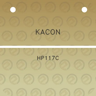 kacon-hp117c