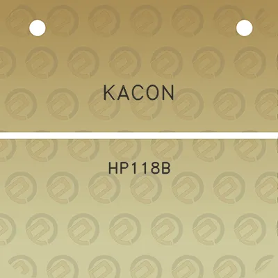 kacon-hp118b