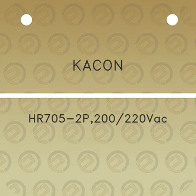 kacon-hr705-2p200220vac