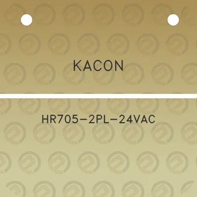 kacon-hr705-2pl-24vac