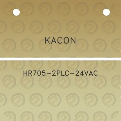 kacon-hr705-2plc-24vac