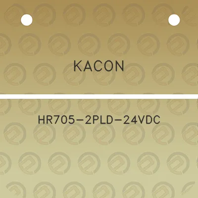 kacon-hr705-2pld-24vdc