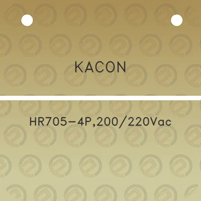 kacon-hr705-4p200220vac