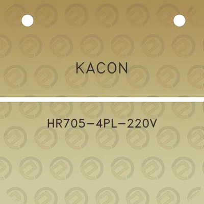 kacon-hr705-4pl-220v